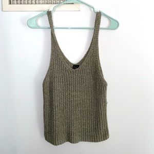 Knit tank
